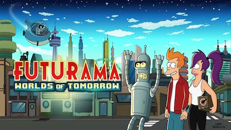 High Quality Futurama: Worlds of Tomorrow Blank Meme Template