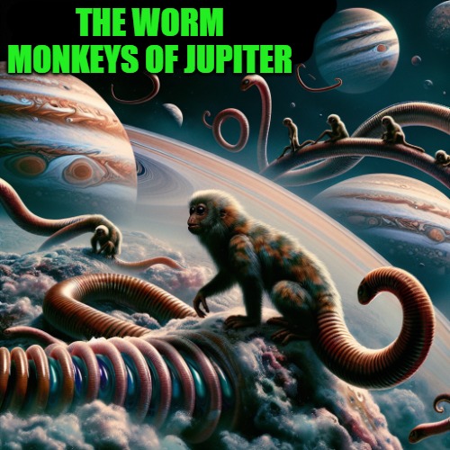 THE WORM MONKEYS OF JUPITER | made w/ Imgflip meme maker