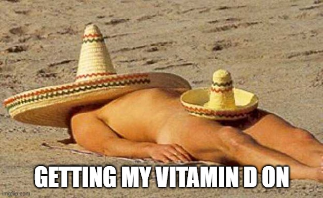 GETTING MY VITAMIN D ON | made w/ Imgflip meme maker