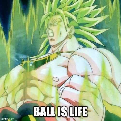 We have a Hulk / We have a Broly | BALL IS LIFE | image tagged in we have a hulk / we have a broly | made w/ Imgflip meme maker