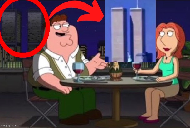 Peter Griffin and Lois Griffin on a lovely date | made w/ Imgflip meme maker