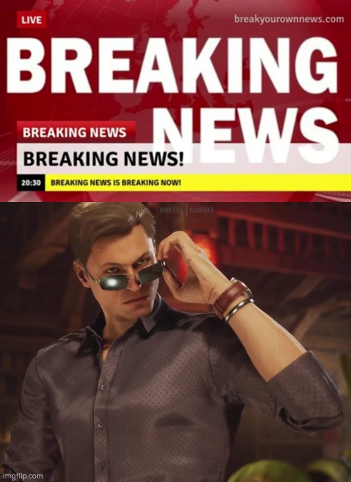 Breaking News: I have no idea who did this news! | image tagged in funny,breaking news | made w/ Imgflip meme maker