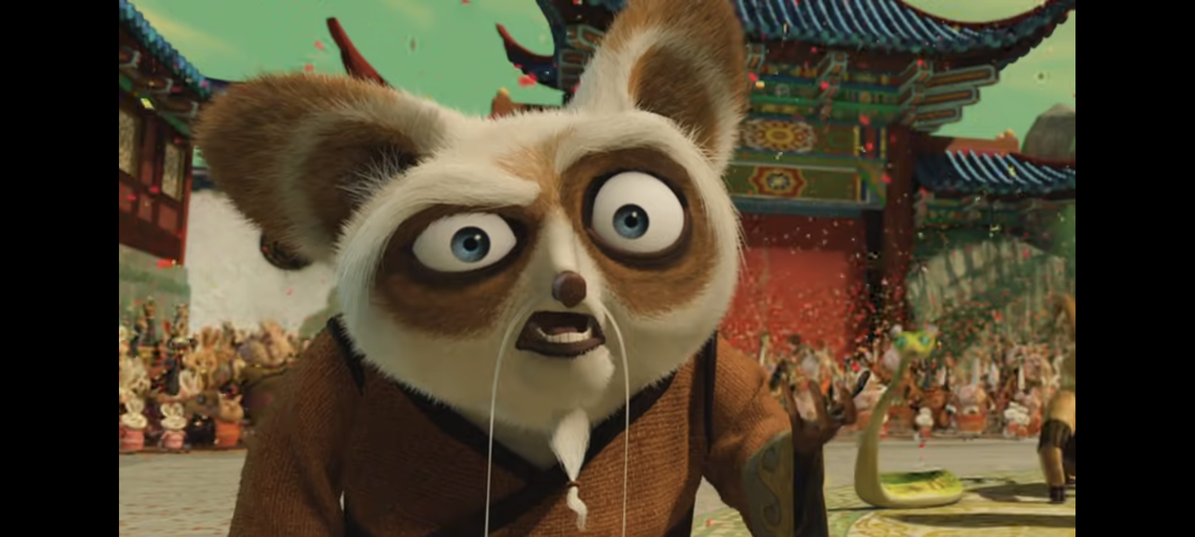 Annoyed shifu Blank Meme Template