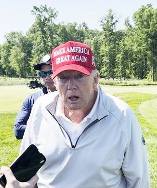 High Quality Tump Blank Meme Template