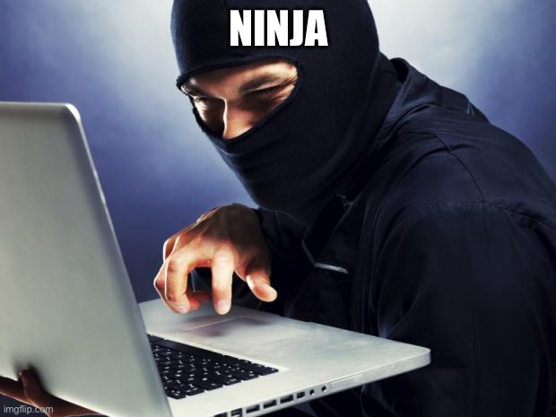 Ninja | NINJA | image tagged in ninja | made w/ Imgflip meme maker