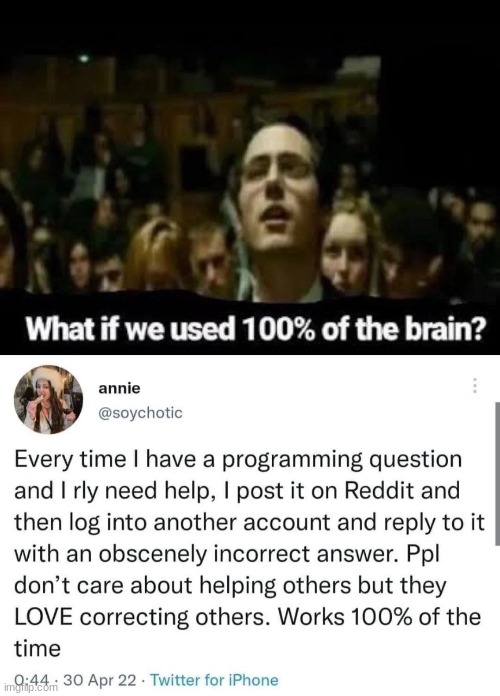 This is actually genius | made w/ Imgflip meme maker