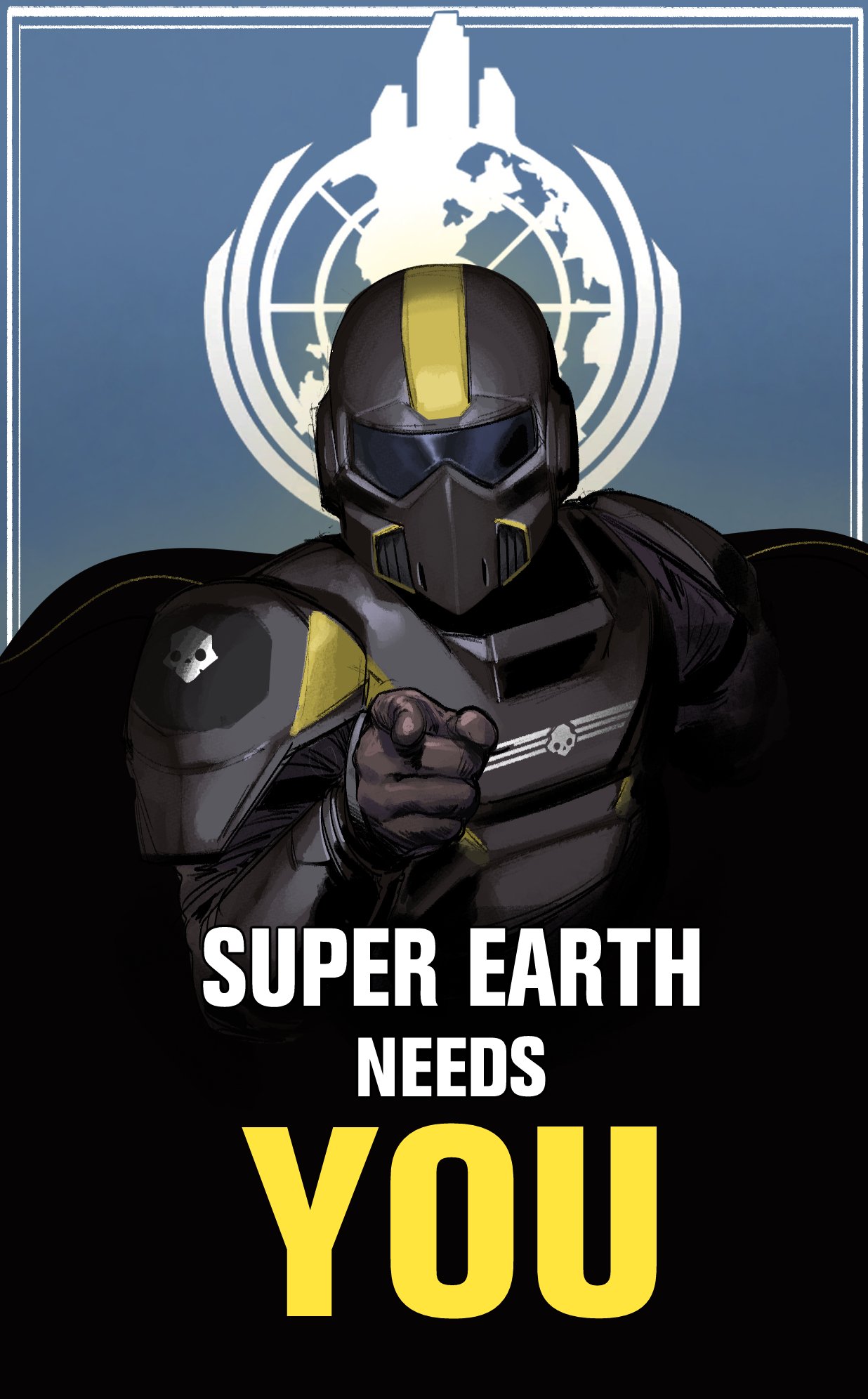 super earth prop Blank Meme Template