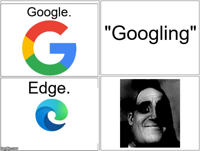 "Googling" | image tagged in memes,blank comic panel 2x2 | made w/ Imgflip meme maker