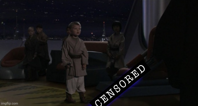 Anakin Kills Younglings | image tagged in anakin kills younglings | made w/ Imgflip meme maker