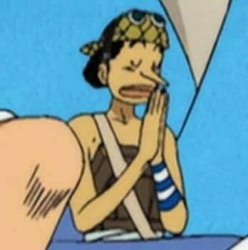 Usopp Praying Blank Meme Template