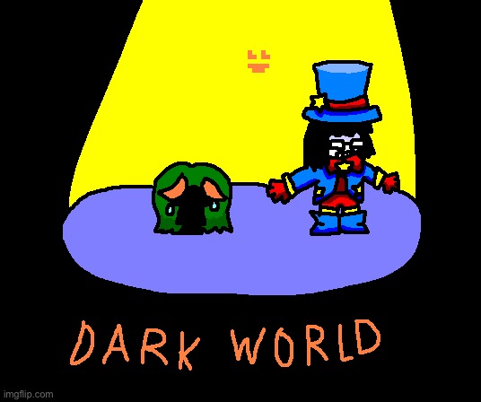Dark world form f | image tagged in drawing,deltarune,legend of zelda | made w/ Imgflip meme maker