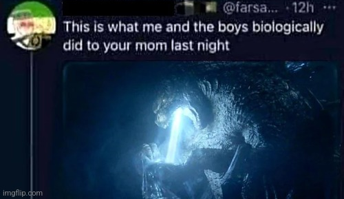 what me and the boys biologically did to your mom last night Blank Meme Template