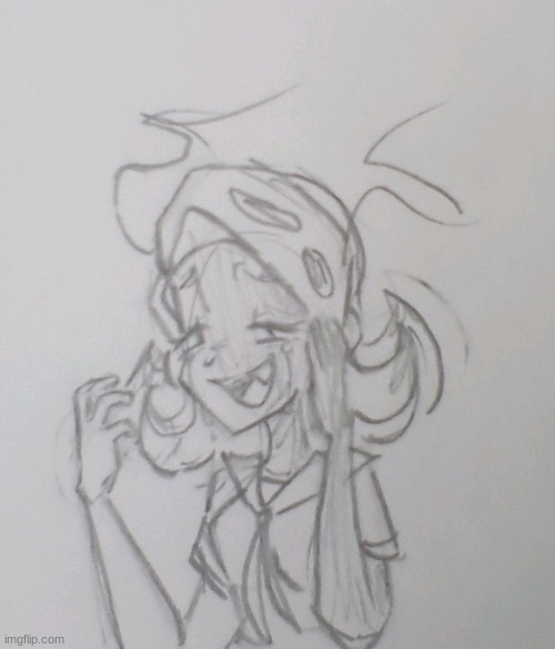 turns out listening to maretu gives me the edgy vibes so here's a drawing i drew a few days ago. anyway rp in memechat?? | made w/ Imgflip meme maker