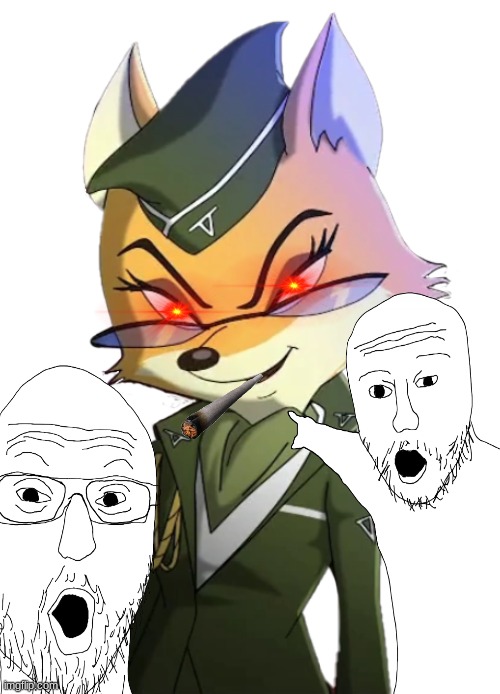 Something I made out of boredom | image tagged in lt fox vixen/officer yeou | made w/ Imgflip meme maker