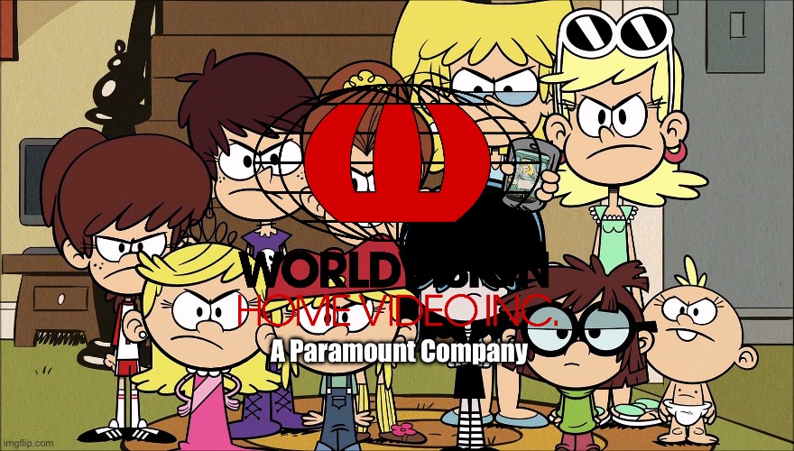 Worldvision Home Video Logo | A Paramount Company | image tagged in the loud house,nickelodeon,deviantart,logo,vhs,vintage | made w/ Imgflip meme maker