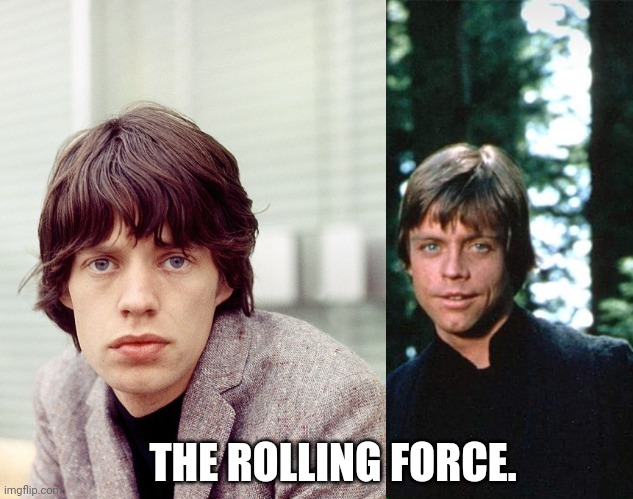 The rolling force | THE ROLLING FORCE. | image tagged in star wars | made w/ Imgflip meme maker