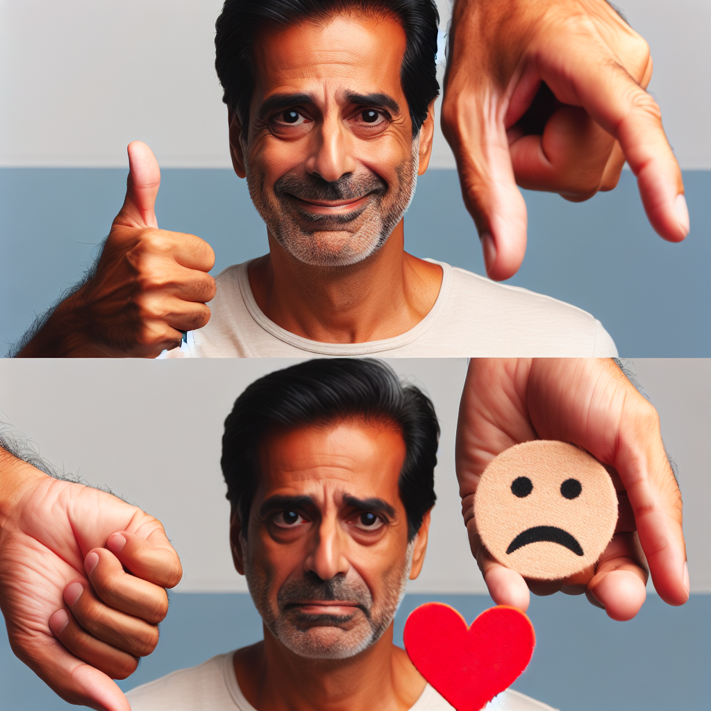 man like thing on top, thing on top good, man dont like thing on Blank Meme Template