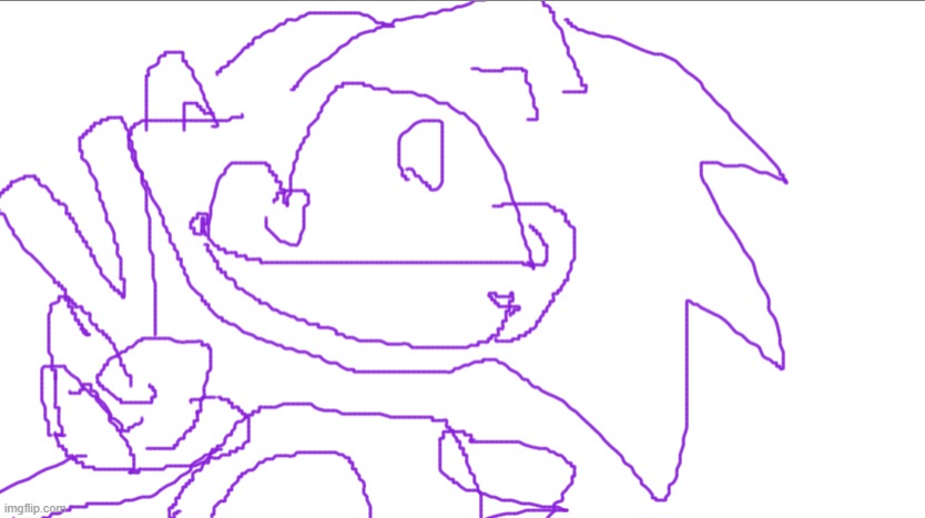 sketch | image tagged in sonic the hedgehog,drawing | made w/ Imgflip meme maker