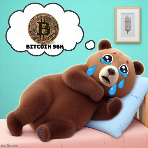 Bear is regretting waiting for Bitcoin hit 12k | image tagged in cryptocurrency,crypto,cryptography,memes,funny memes | made w/ Imgflip meme maker