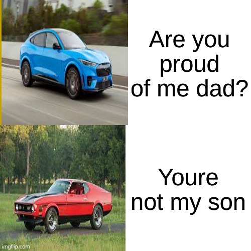 Drake Hotline Bling Meme | Are you proud of me dad? Youre not my son | image tagged in memes,drake hotline bling | made w/ Imgflip meme maker