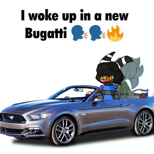 I WOKE UP IN A NEW BUGATTI Blank Meme Template