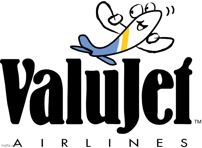 Valujet airlines logo | image tagged in valujet airlines logo | made w/ Imgflip meme maker