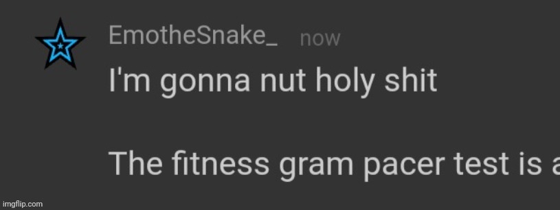 Everyone start posting emosnake comments | image tagged in emosnake i'm gonna nut holy shit | made w/ Imgflip meme maker