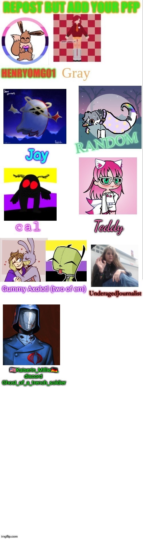 Yes. Cobra Commander from G.I. Joe. | 🇺🇲Kaiserin_Millie🇩🇪, discord 
Ghost_of_a_trench_soldier | made w/ Imgflip meme maker