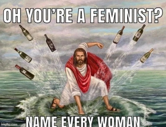 showed this to my mom (a feminist), safe to say shes disappointed in me | made w/ Imgflip meme maker