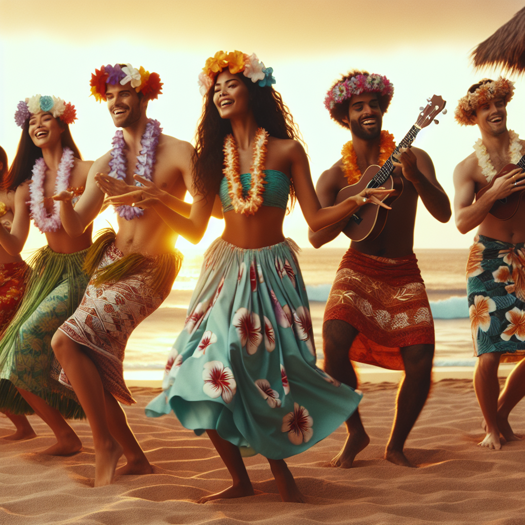 hula dancers Blank Meme Template