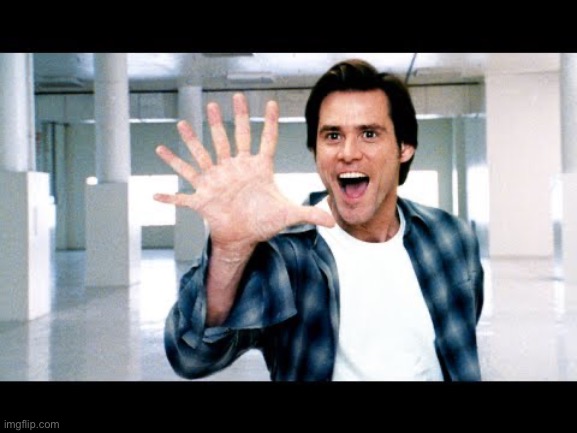 7 is a bad luck number | image tagged in jim carrey 7 is a bad luck number | made w/ Imgflip meme maker