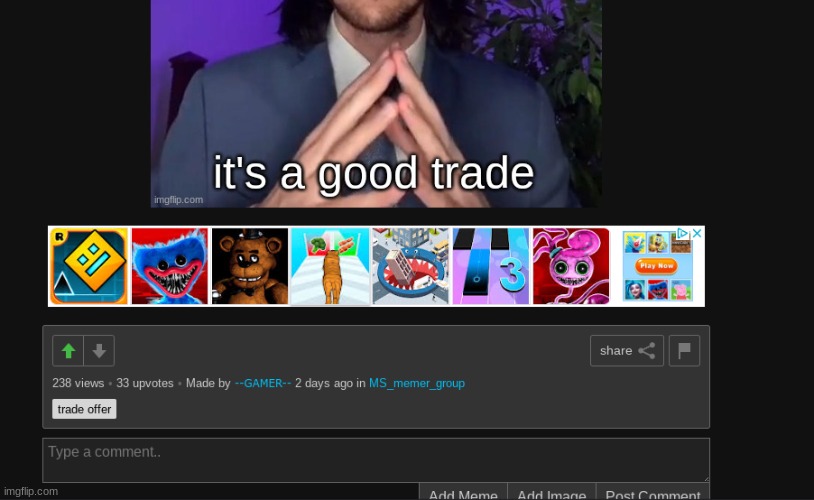made w/ Imgflip meme maker