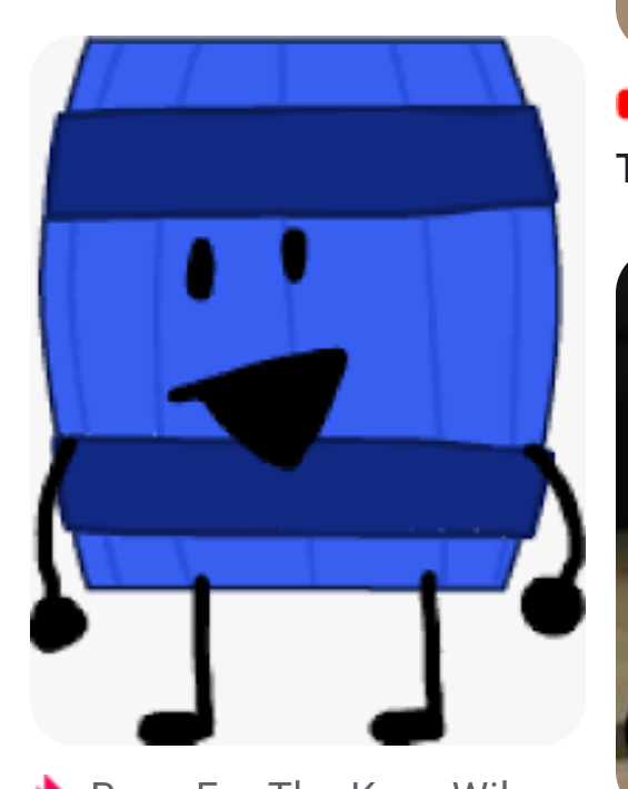 Blue Barrel (Boyfriend Of Shining Glitter Cookie) Blank Meme Template