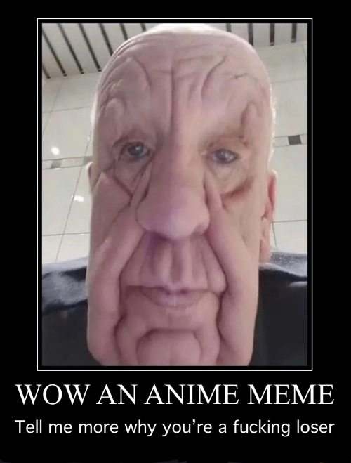 Wow An Anime Meme Blank Meme Template