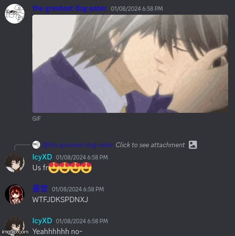 discord out of context 15 | made w/ Imgflip meme maker