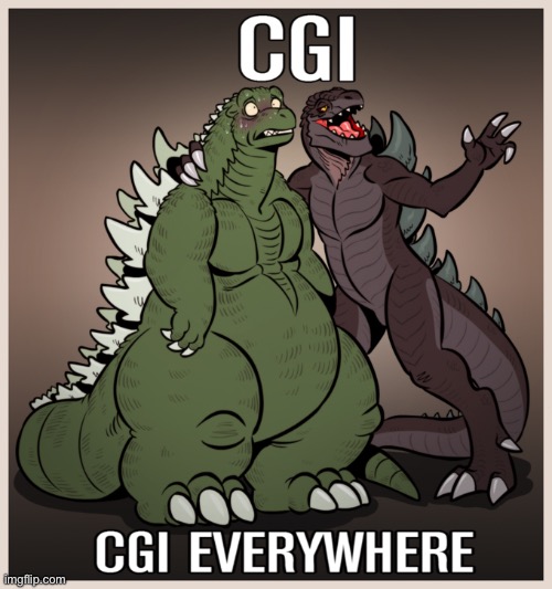 image tagged in godzilla | made w/ Imgflip meme maker