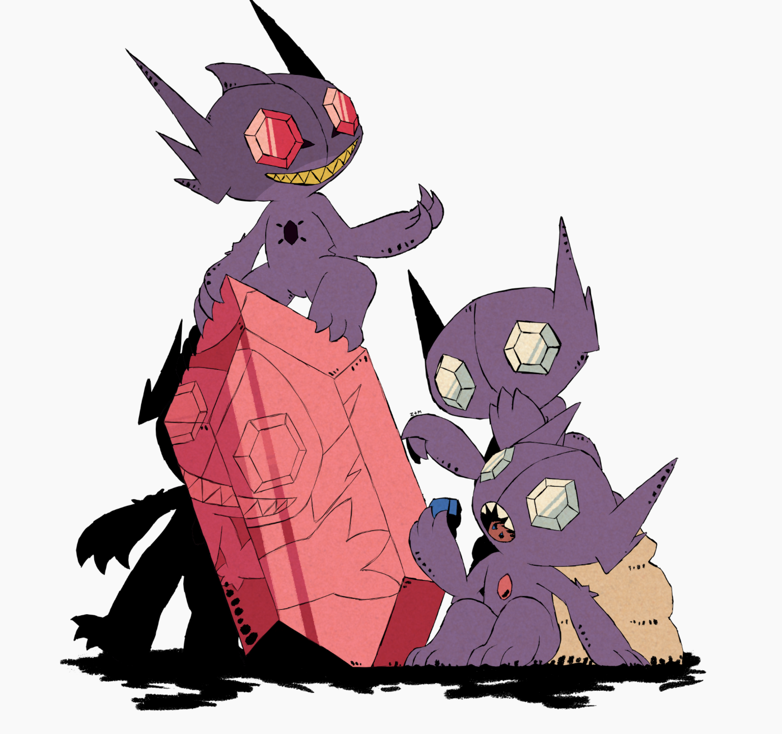 Sableye Quatro Blank Meme Template