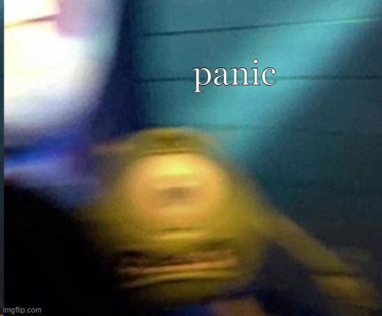 panic Blank Meme Template