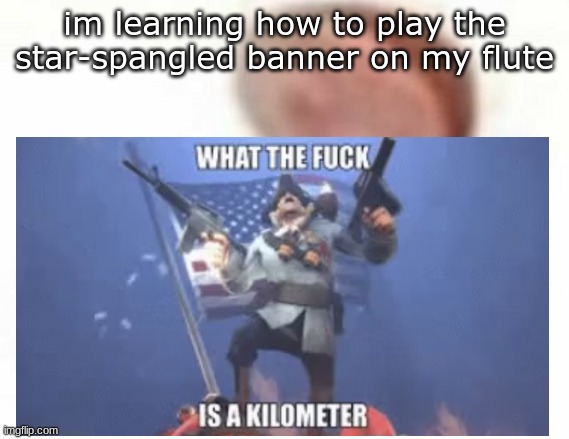 ham | im learning how to play the star-spangled banner on my flute | image tagged in ham | made w/ Imgflip meme maker