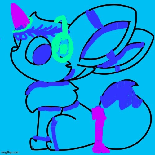 THE ZENITH EEVEE (midnight+ uni + silver + mewvee) | made w/ Imgflip meme maker