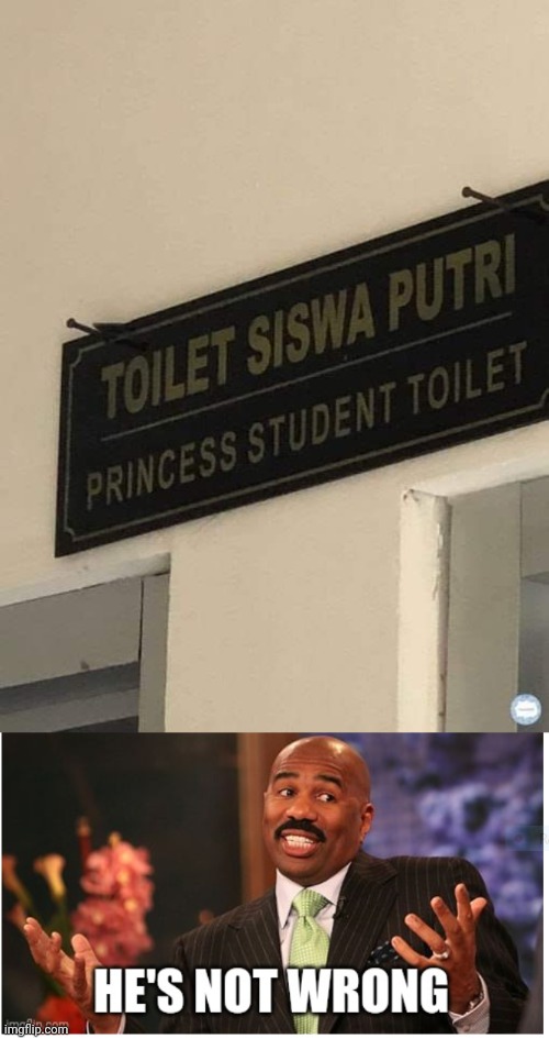 image tagged in well he's not 'wrong',funny,toilet,translation,indonesia | made w/ Imgflip meme maker
