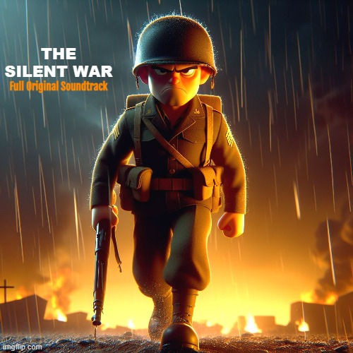 The Silent War:Full Original Soundtrack: Main Theme(link in comments) | THE SILENT WAR; Full Original Soundtrack | image tagged in ost,game,idea,movie,cartoon,ww2 | made w/ Imgflip meme maker