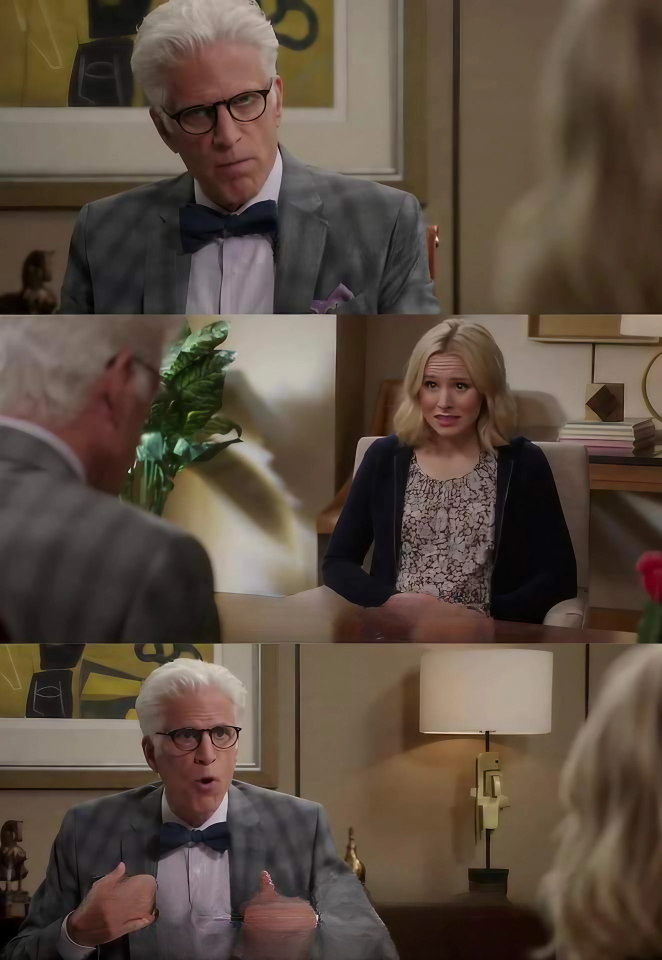 People who go to the bad place Blank Meme Template