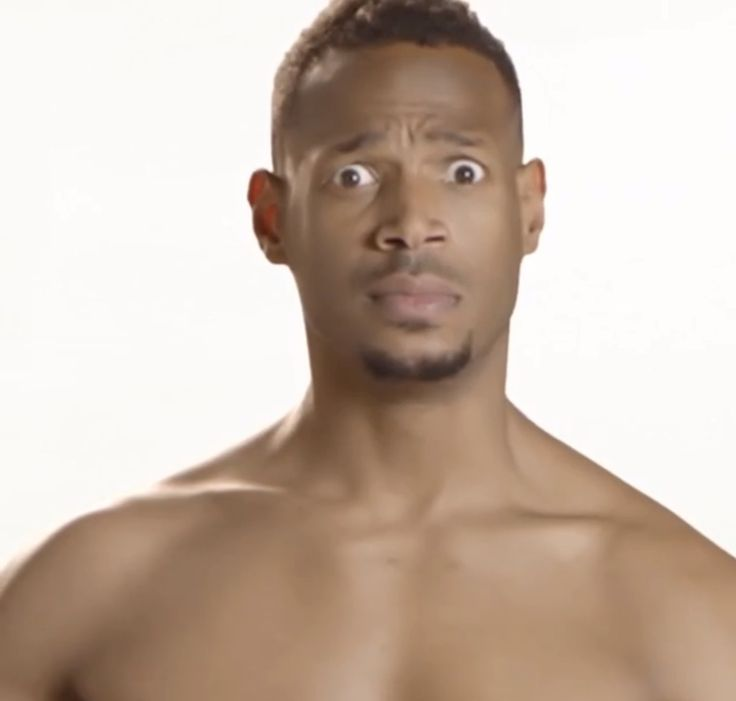 High Quality Marlon Wayans Naked Blank Meme Template