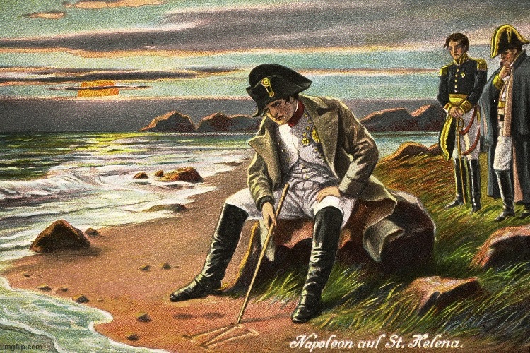 Napolean despondent | image tagged in napolean despondent | made w/ Imgflip meme maker