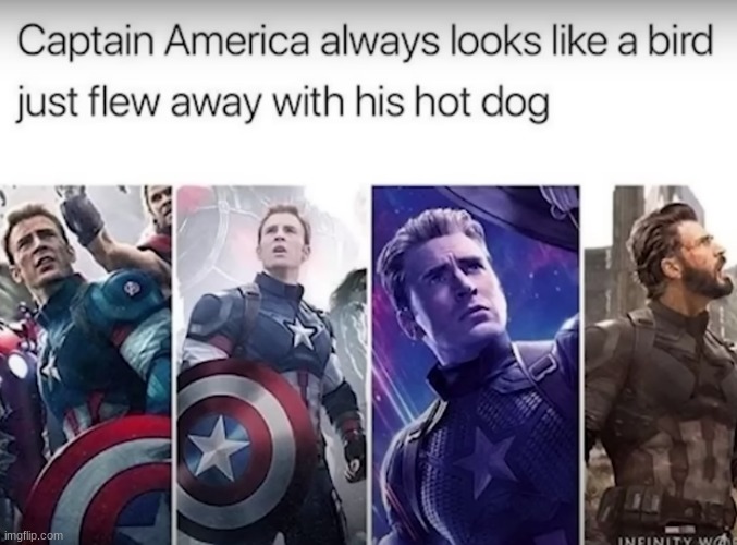 . | image tagged in marvel | made w/ Imgflip meme maker