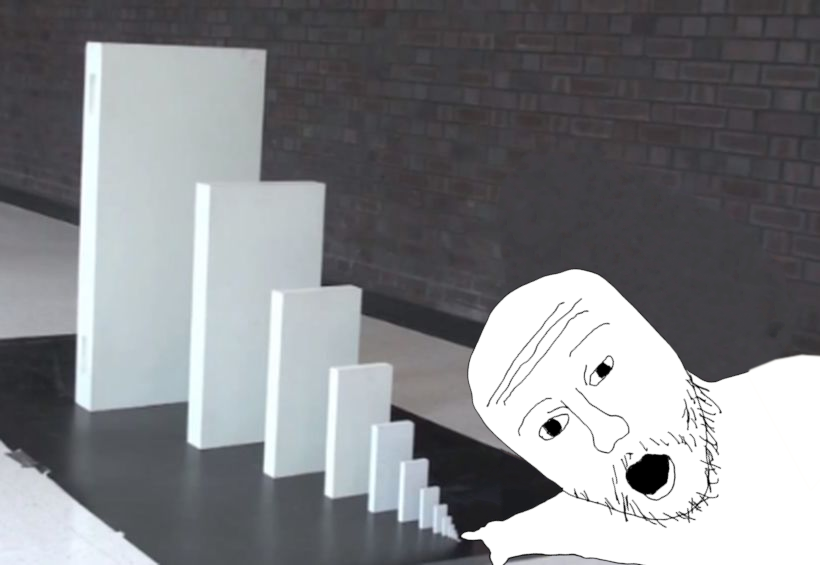 wojak domino Blank Meme Template