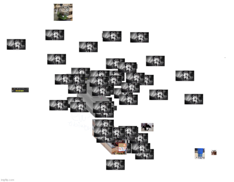 Whiteboard being taken over by Hitler | made w/ Imgflip meme maker