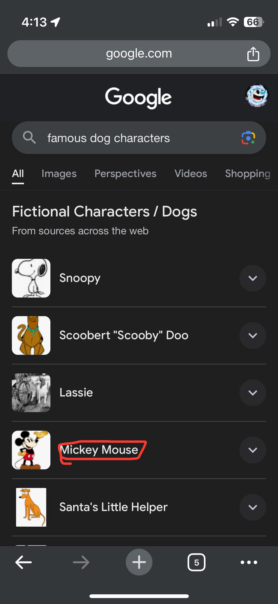 Mickey is a dog Blank Meme Template