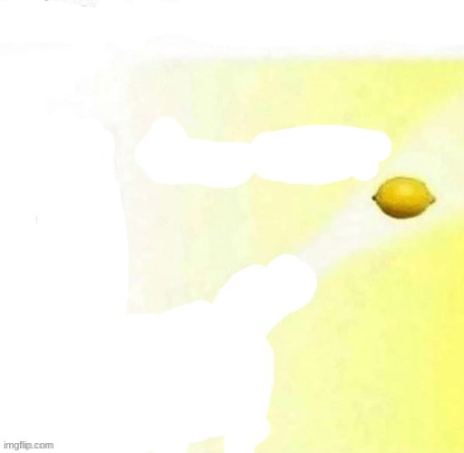 it's all gone, only the lemon remains | made w/ Imgflip meme maker